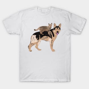 Cat and Dog T-Shirt